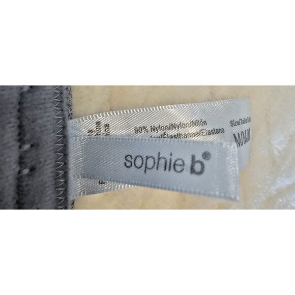 Sophie b. Women's bra size M gray snakeskin looking material-great for layering - Picture 4 of 4